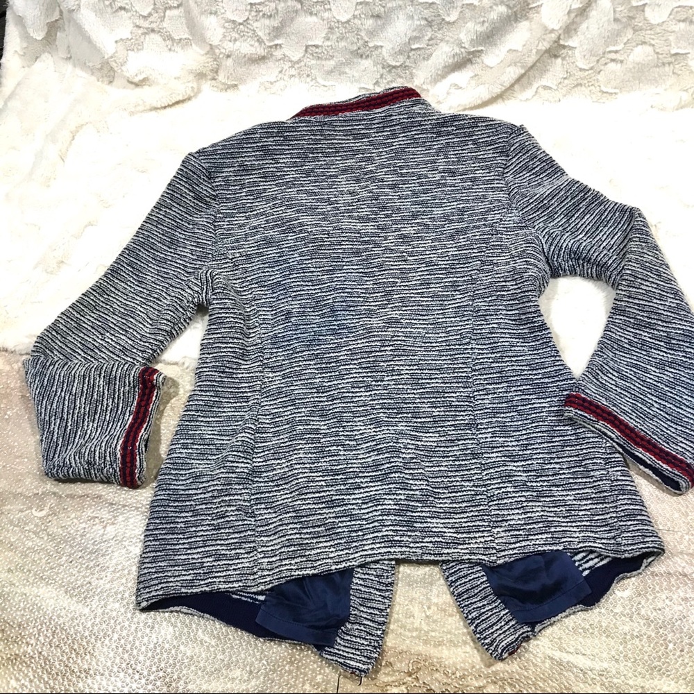 ST. John Nautical Zip Sweater Blazer - Picture 2 of 8